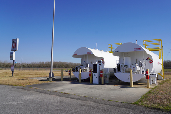 airport gas area